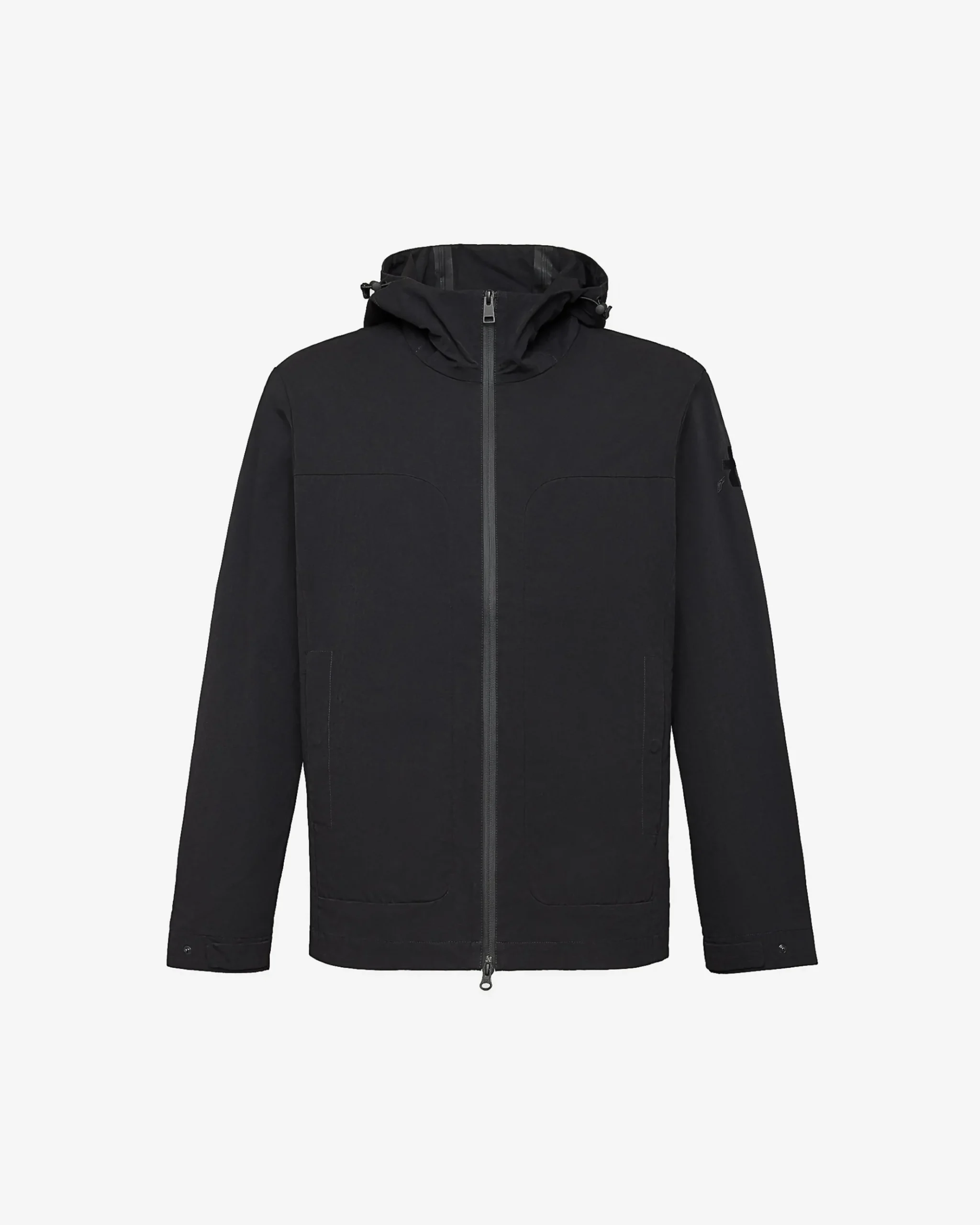 Premiata Blouson in cotone cerato con cappuccio>Uomo Giacche E Cappotti
