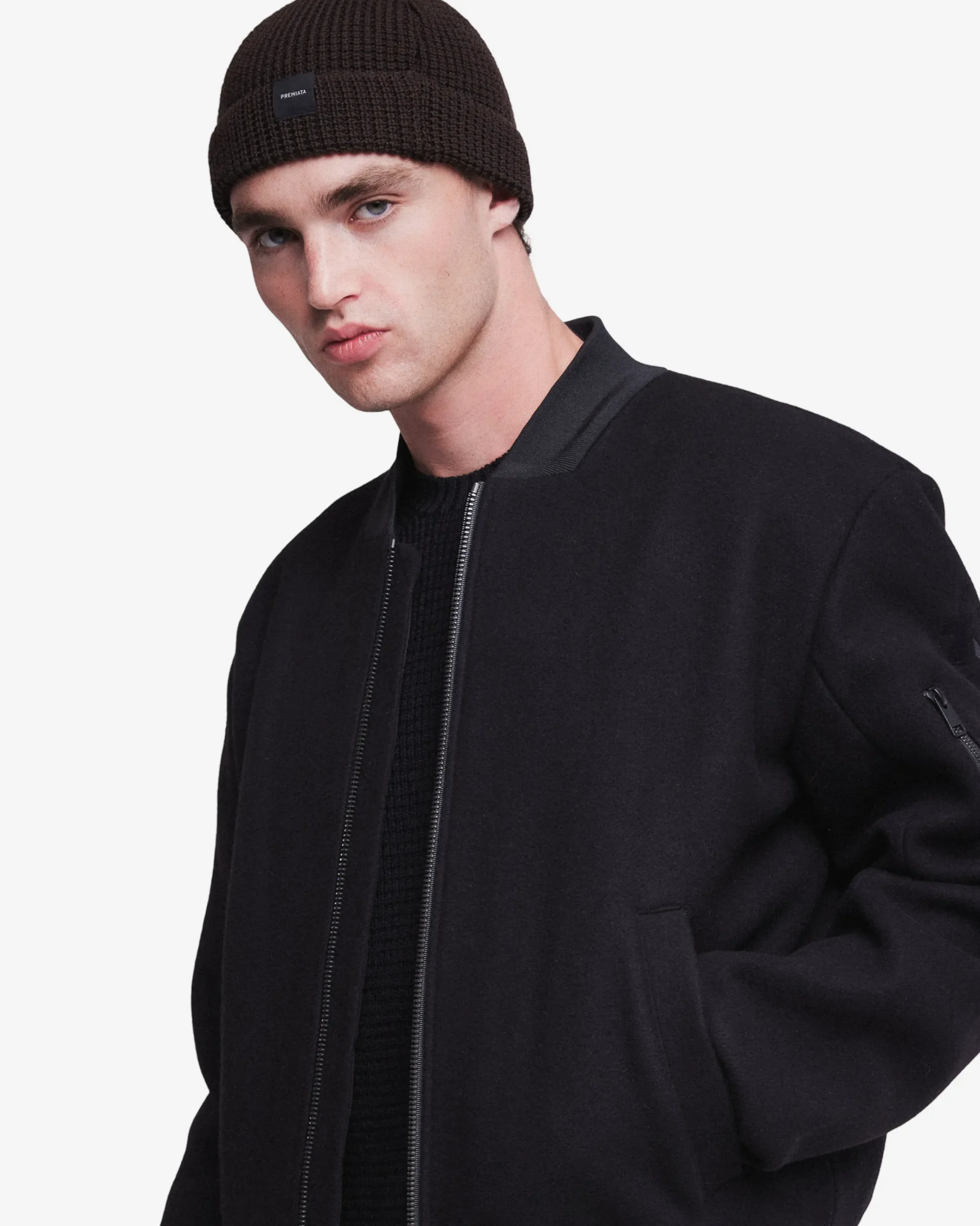 Premiata Blouson in lana>Uomo Giacche E Cappotti