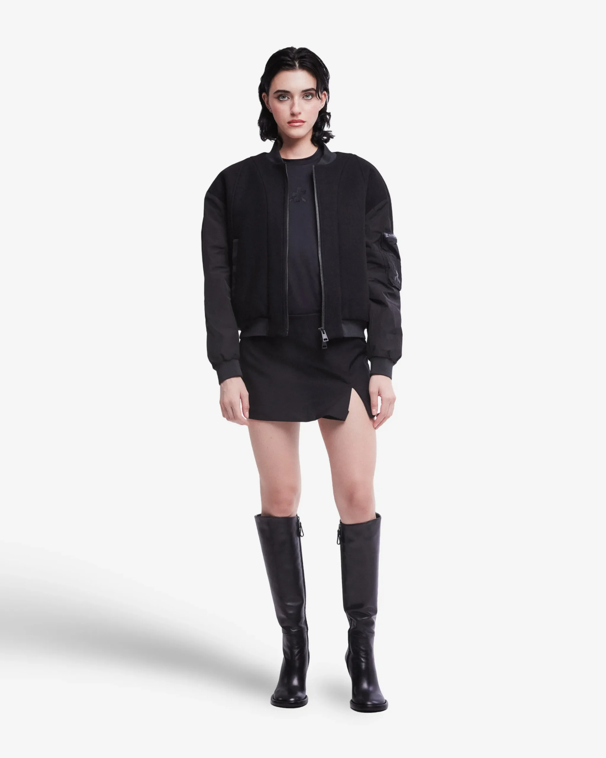 Premiata Blouson in lana e nylon>Donna Giacche E Cappotti
