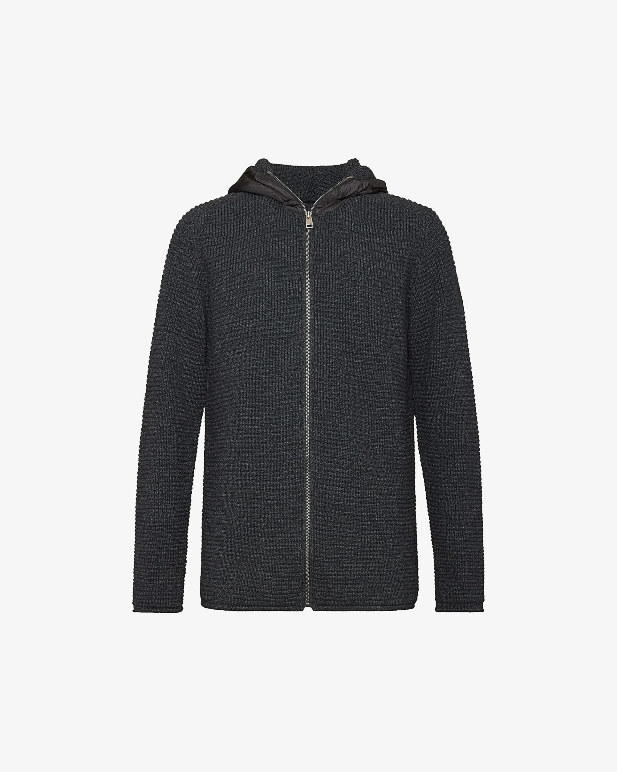 Premiata Cardigan con cappuccio in nylon>Uomo Maglieria