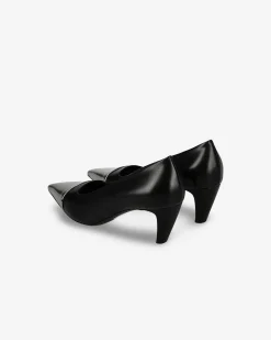 Premiata Décolleté Cher in vitello iron e nero>Donna Décolleté