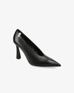 Premiata Décolleté in pelle nappa nero>Donna Décolleté