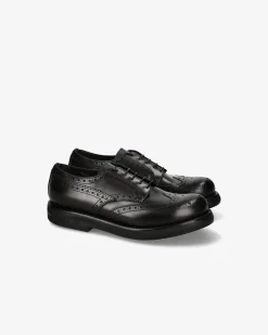 Premiata Derby in vitello box nero caidan>Uomo Stringate