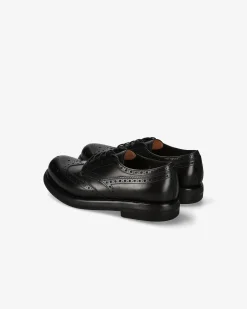 Premiata Derby in vitello box nero caidan>Uomo Stringate