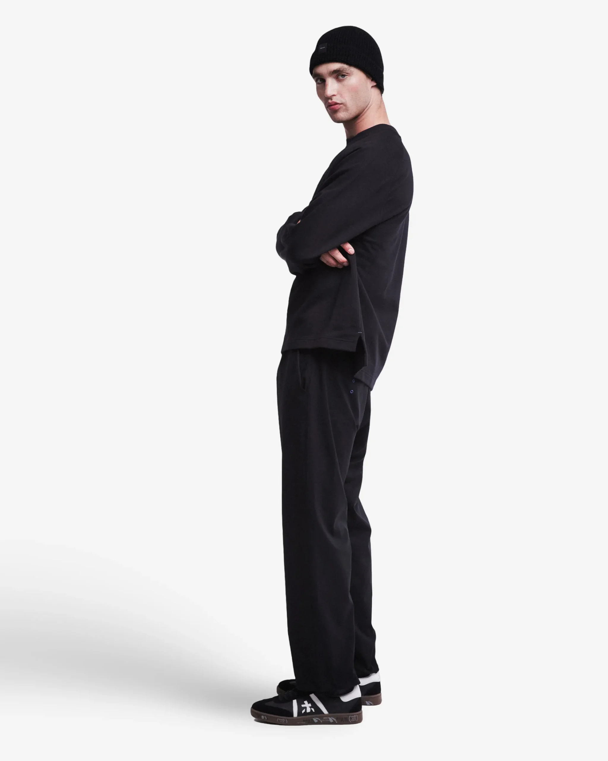 Premiata Felpa in cotone con ricamo>Uomo Felpe E T-Shirt|Felpe E T-Shirt