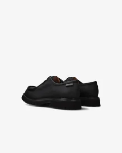 Premiata Lace-up Shoes in black custo leather>Uomo Stringate