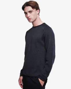 Premiata Maglia girocollo oversize in lana>Uomo Maglieria