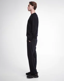 Premiata Maglia girocollo oversize in lana>Uomo Maglieria