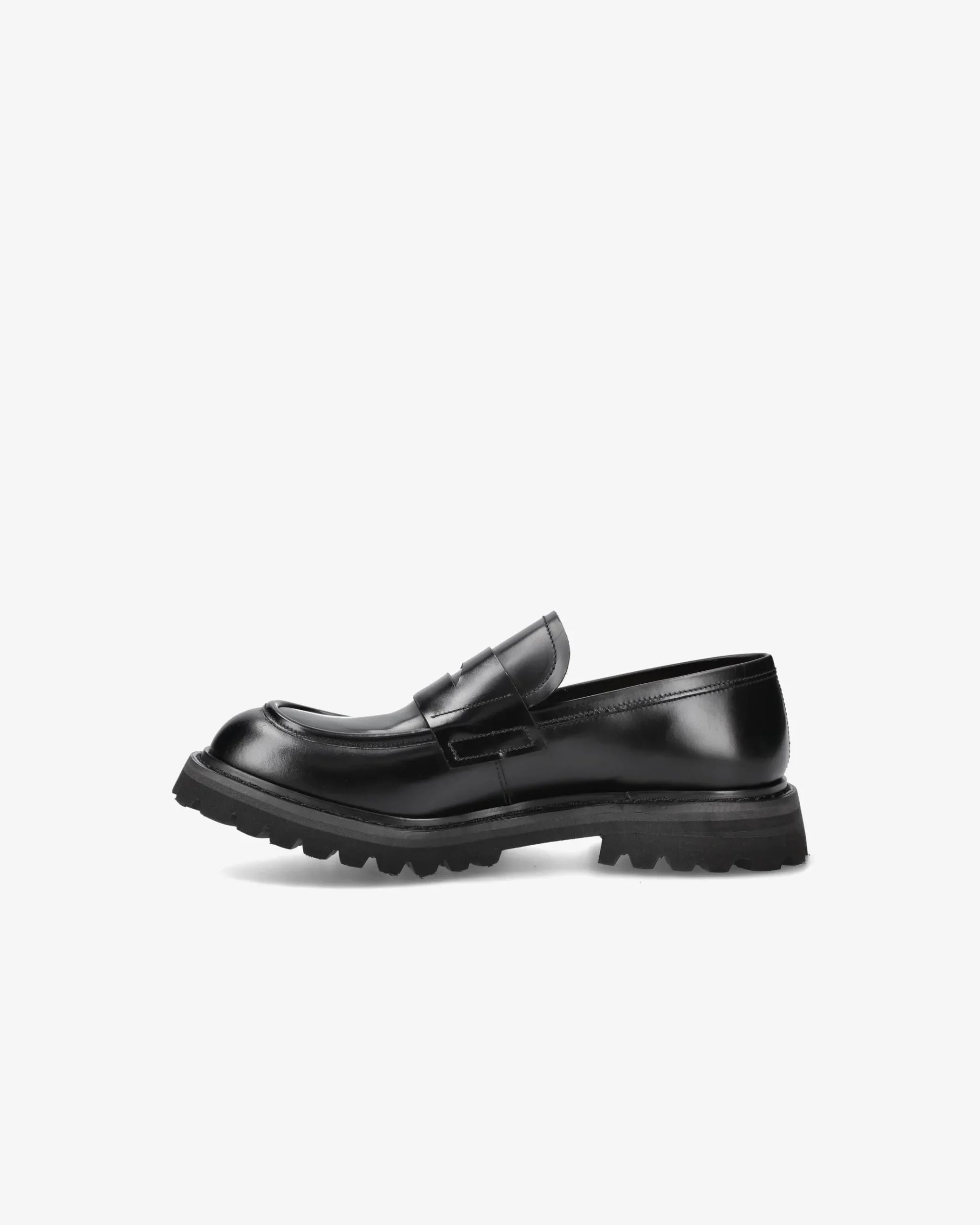 Premiata Mocassini Bridge in pelle spazzolata binder nero>Uomo Mocassini