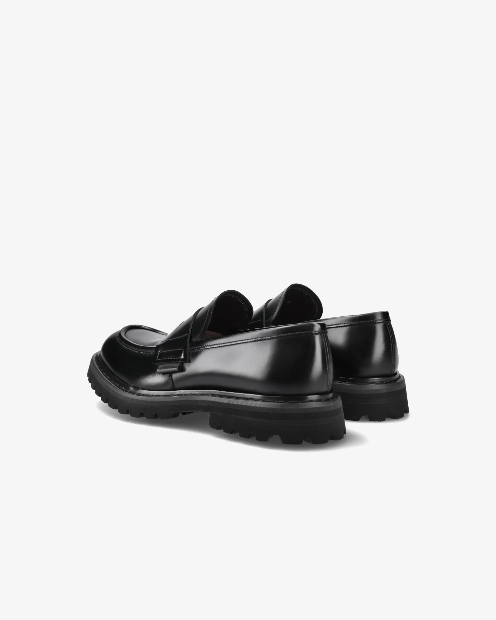 Premiata Mocassini Bridge in pelle spazzolata binder nero>Uomo Mocassini