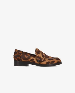 Premiata Mocassini Siria in pony leopardo>Donna Mocassini