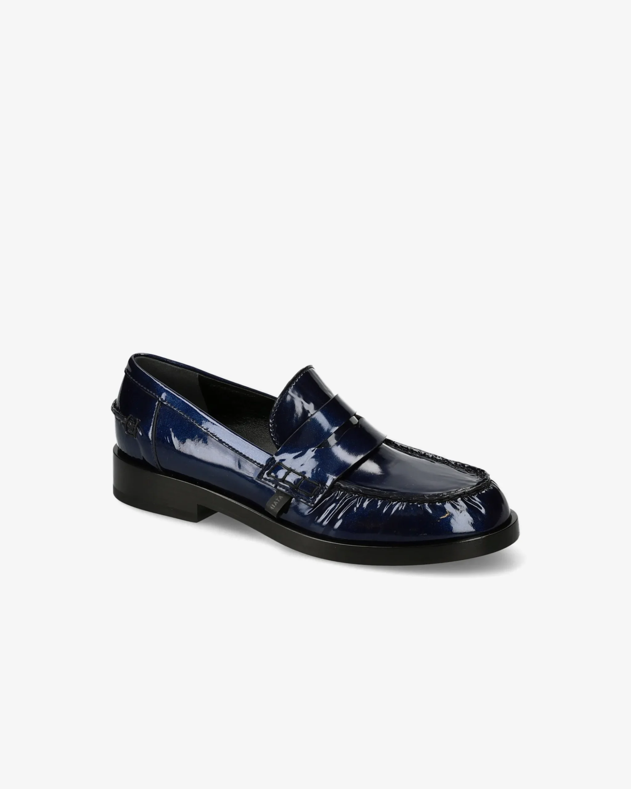 Premiata Mocassini Siria in vernice glass navy>Donna Mocassini