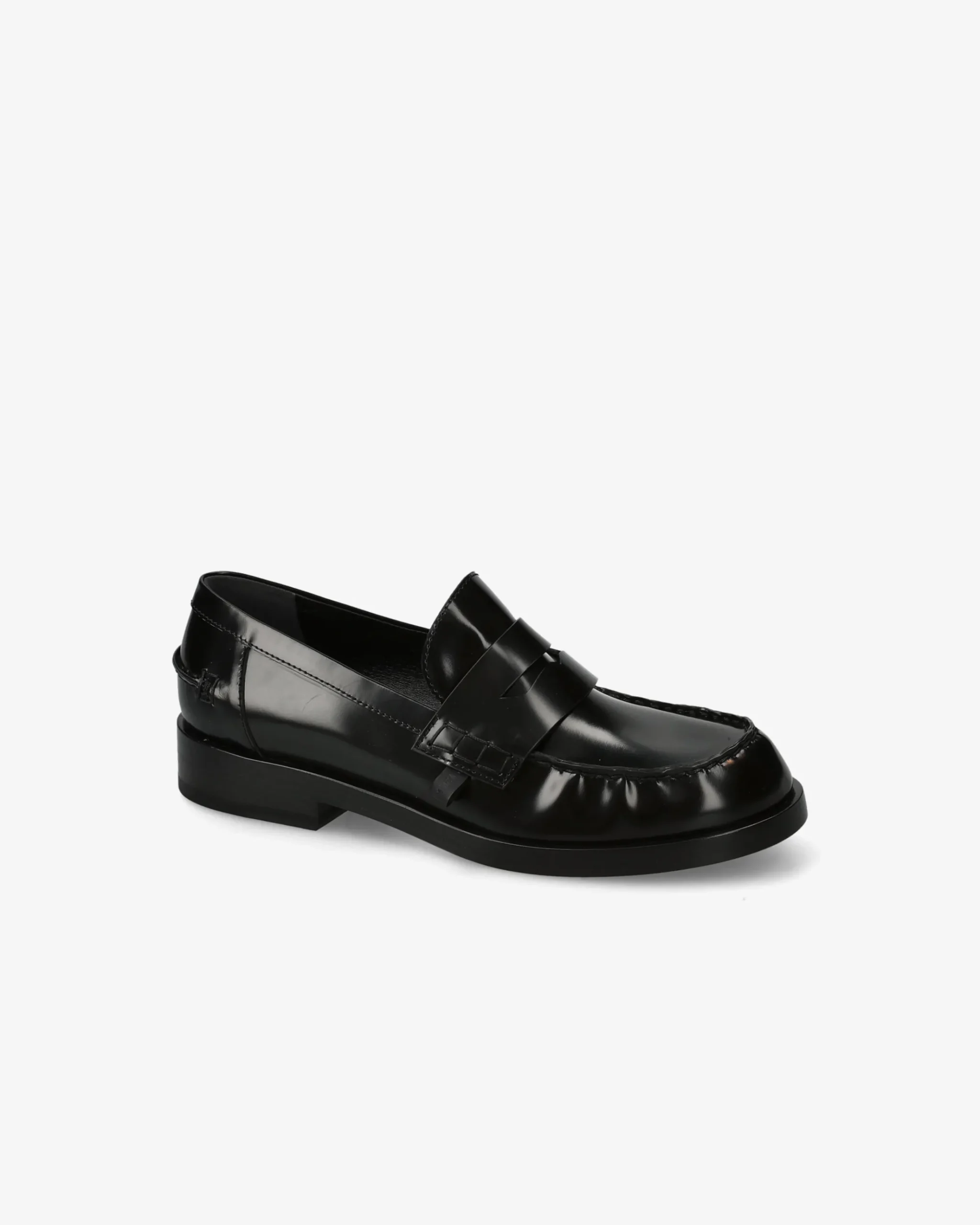 Premiata Mocassini Siria in vitello lucido mousse nero>Donna Mocassini