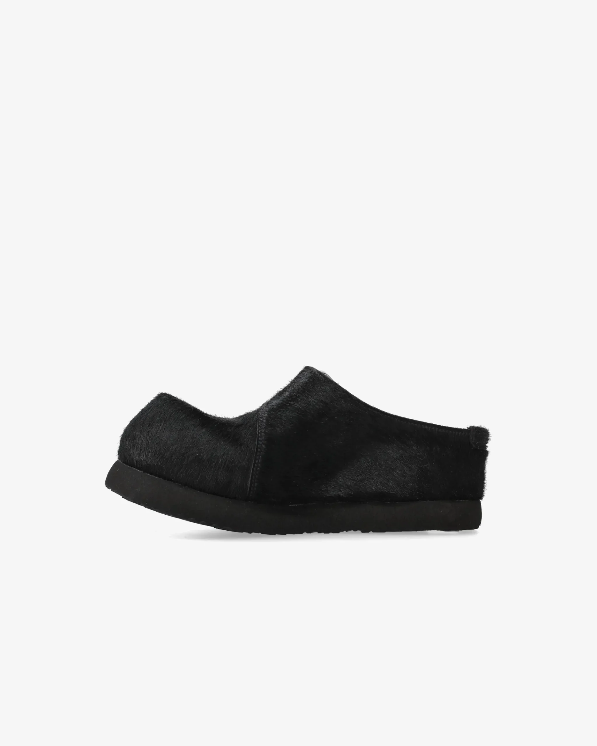 Premiata Sabot in cavallino nero>Donna Slippers E Mules