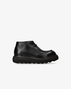 Premiata Scarpe Cal in pelle elba nero>Uomo Stivali