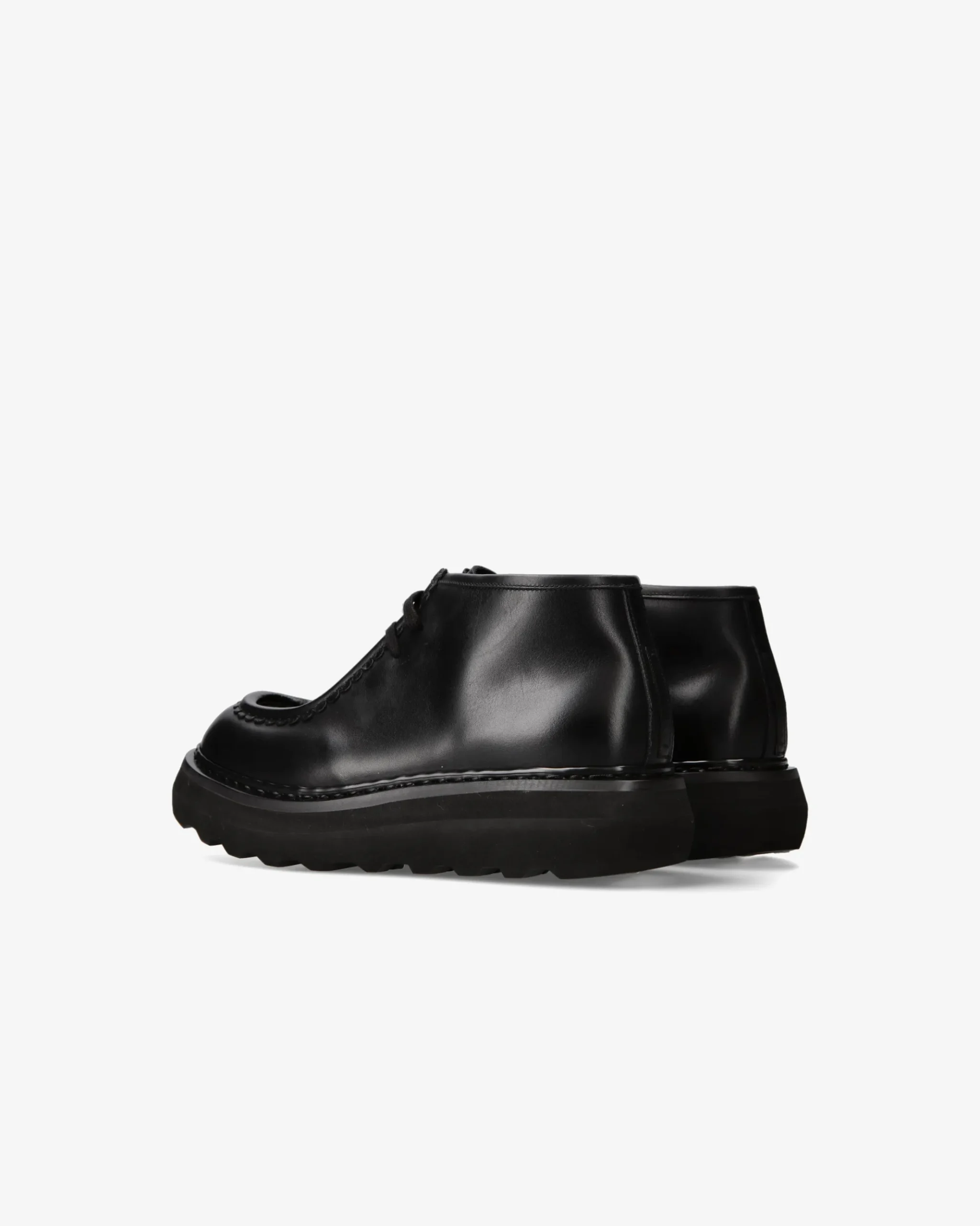Premiata Scarpe Cal in pelle elba nero>Uomo Stivali