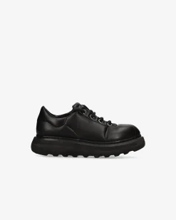 Premiata Scarpe Cal in pelle land nero>Uomo Stringate