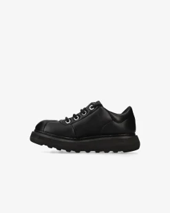 Premiata Scarpe Cal in pelle land nero>Uomo Stringate