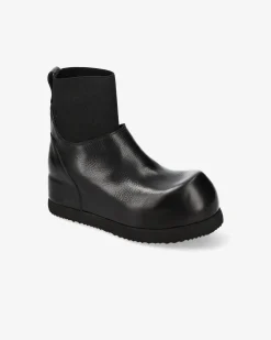 Premiata Scarpe in vitello e lana nodik nero>Donna Stivali E Stivaletti