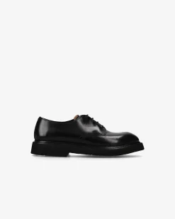 Premiata Scarpe stringate in cavallo cera nero>Uomo Stringate