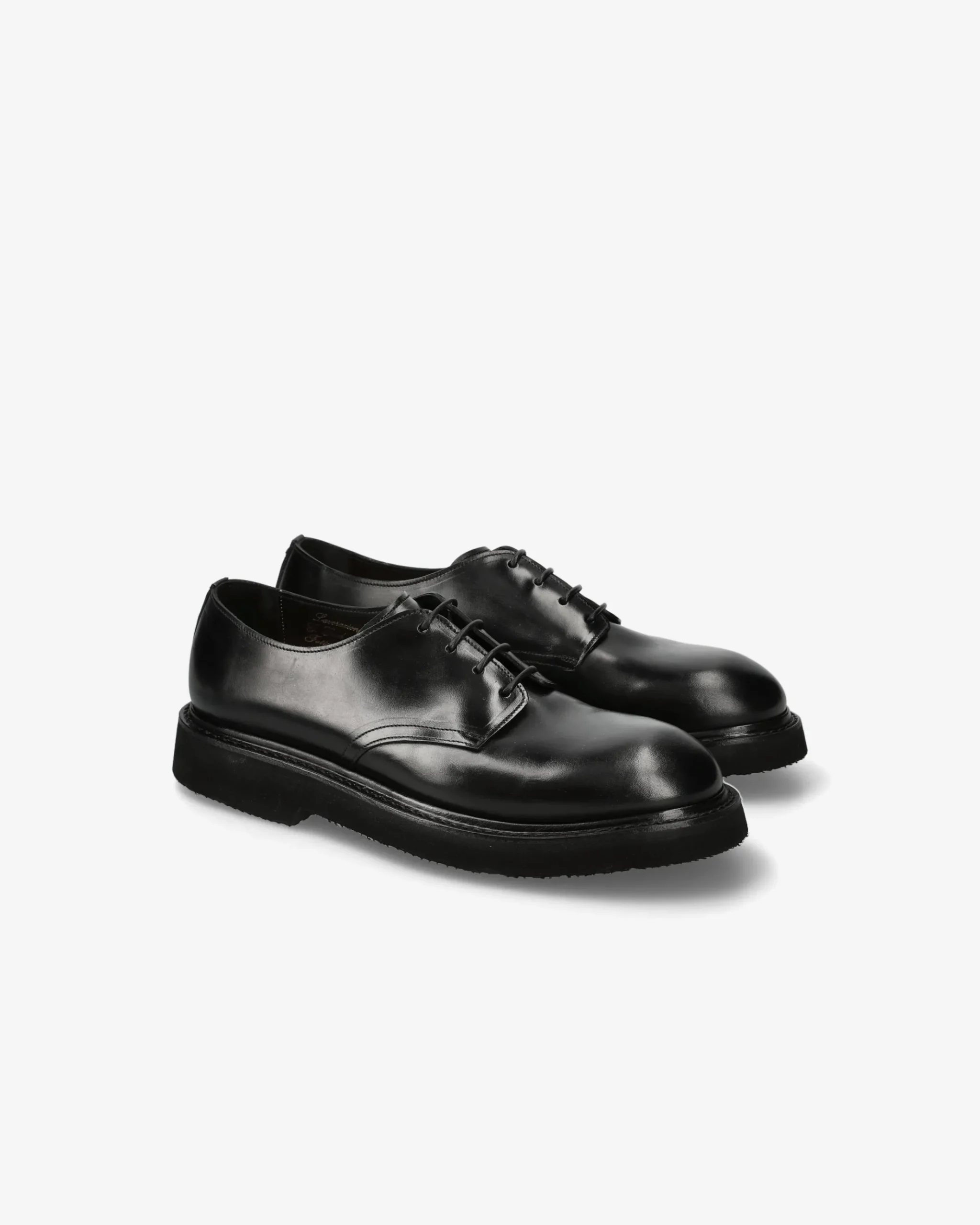 Premiata Scarpe stringate in cavallo cera nero>Uomo Stringate