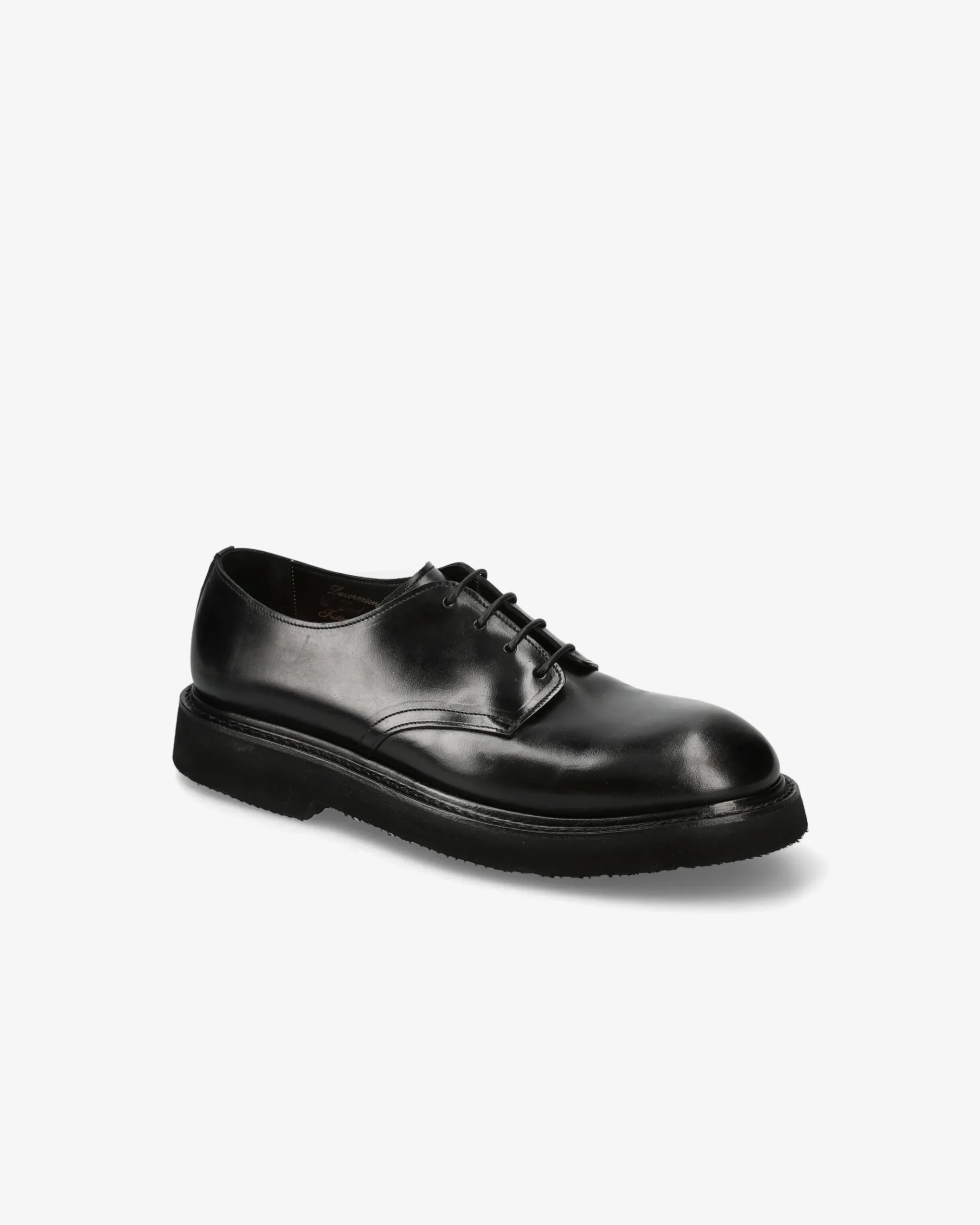 Premiata Scarpe stringate in cavallo cera nero>Uomo Stringate