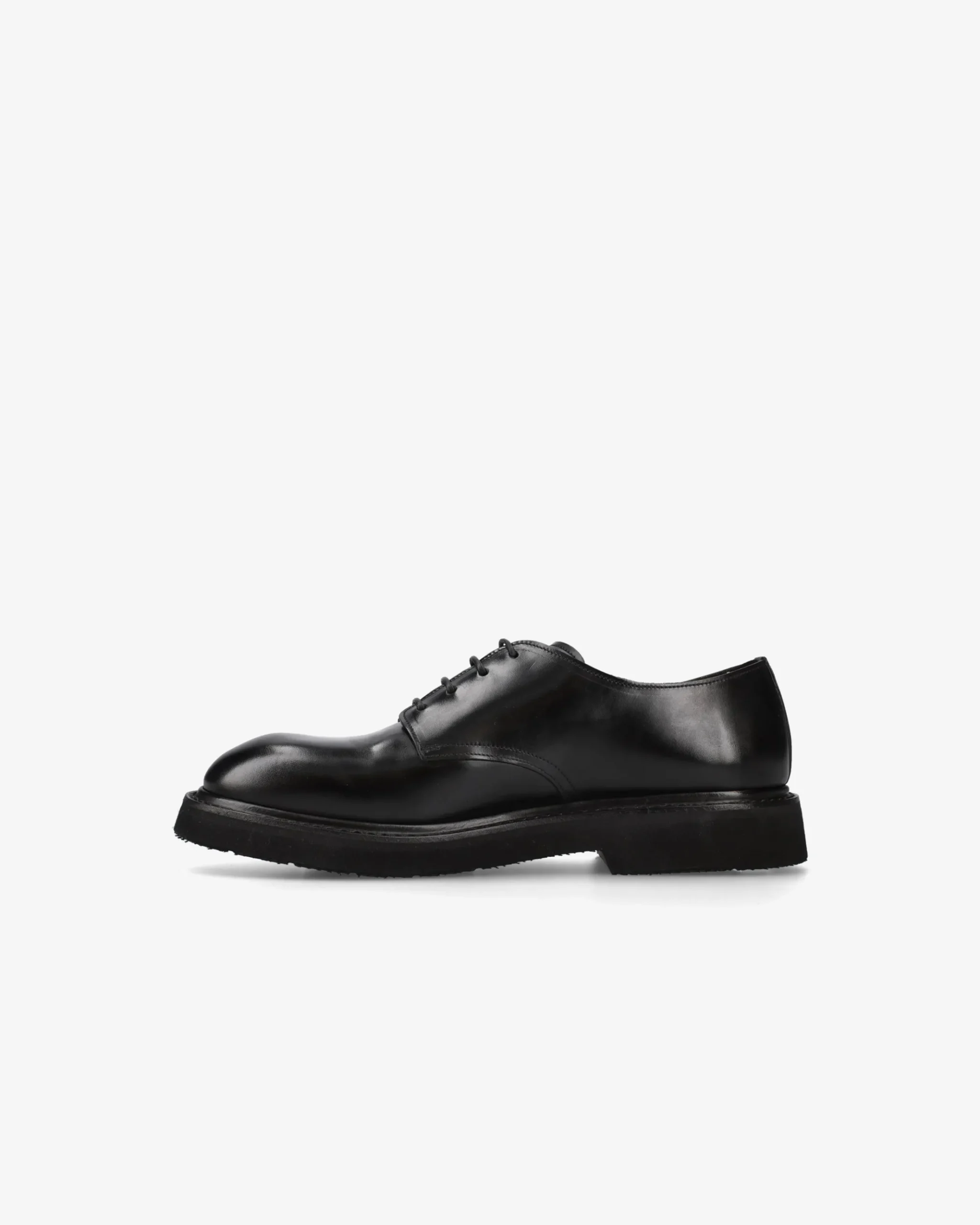 Premiata Scarpe stringate in cavallo cera nero>Uomo Stringate