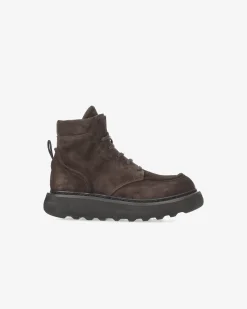 Premiata Stivaletti Cal in suede rain horse>Uomo Stivali