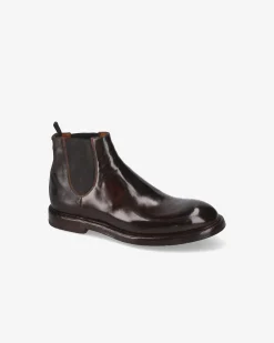 Premiata Stivaletti Charles in cavallo king chestnut>Uomo Stivali