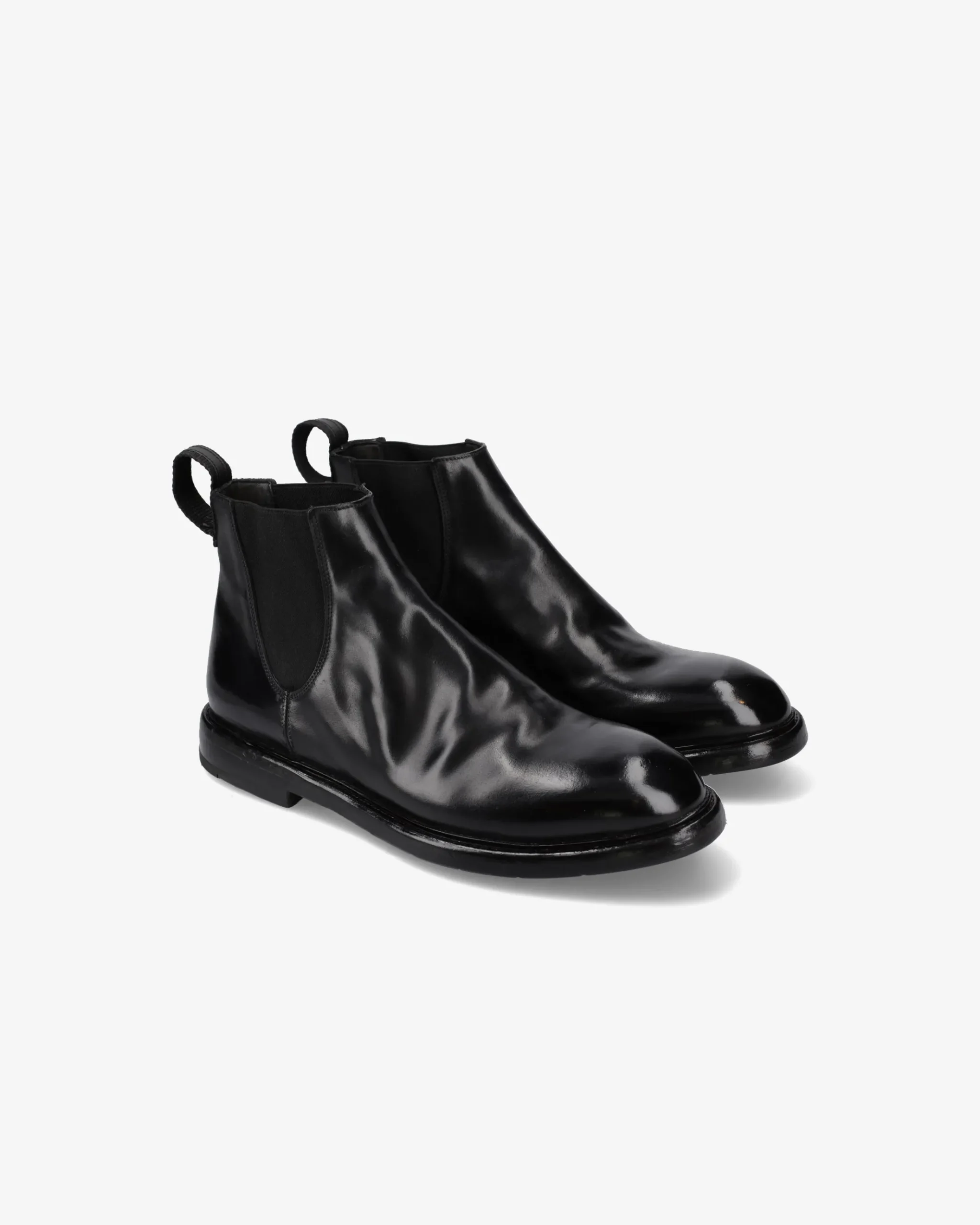 Premiata Stivaletti Charles in cavallo king nero>Uomo Stivali