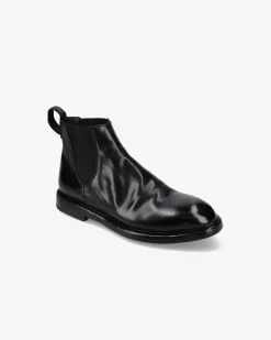 Premiata Stivaletti Charles in cavallo king nero>Uomo Stivali