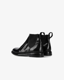 Premiata Stivaletti Charles in cavallo king nero>Uomo Stivali