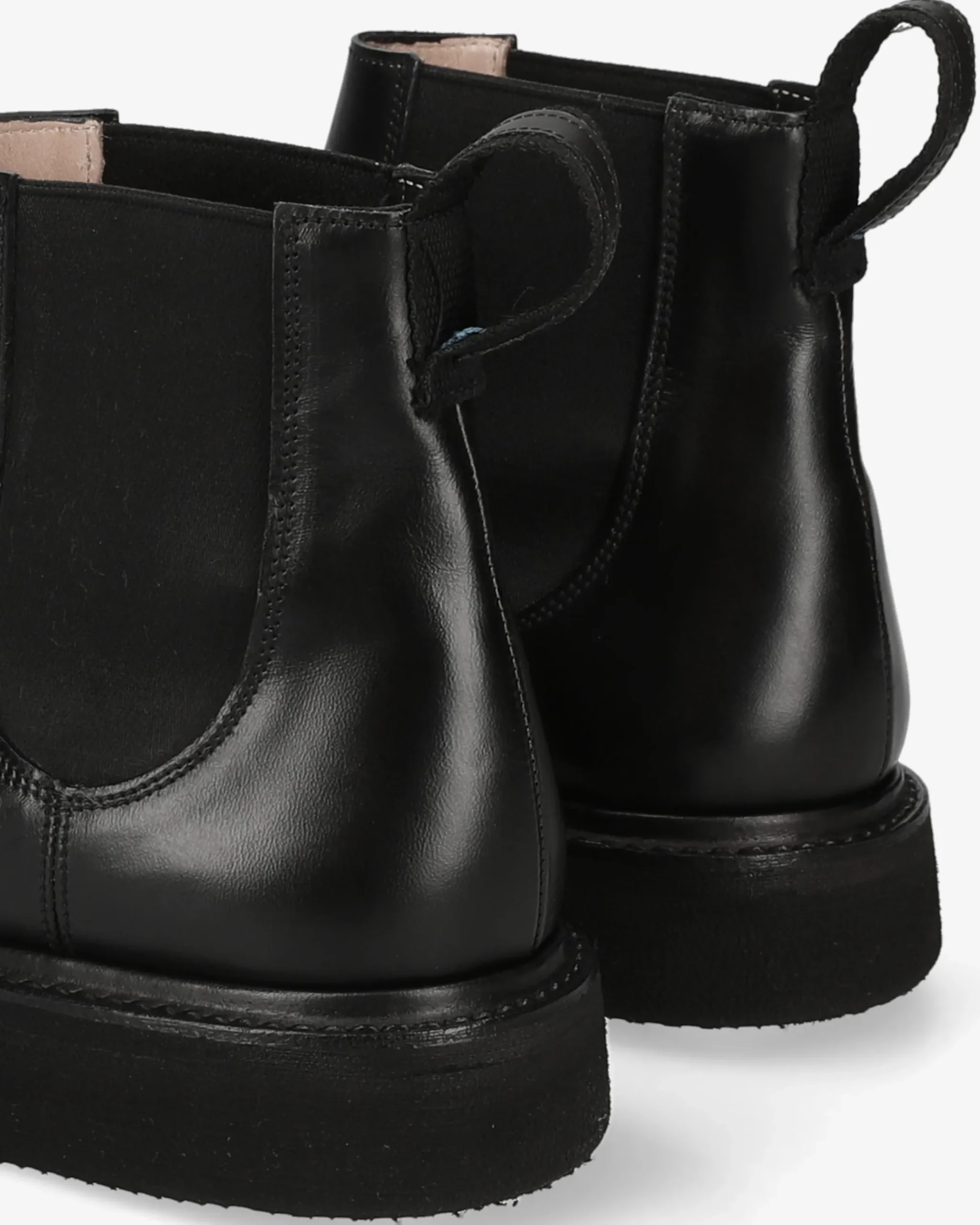 Premiata Stivaletti Chelsea in pelle cera nero>Uomo Stivali