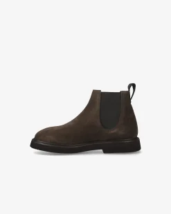 Premiata Stivaletti Chelsea in suede rain>Uomo Stivali