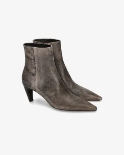 Premiata Stivaletti Cher con tacco old moro>Donna Stivali E Stivaletti