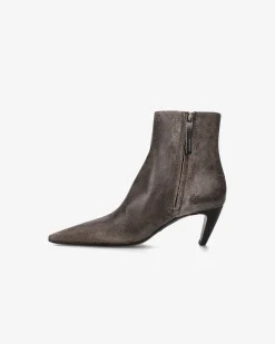 Premiata Stivaletti Cher con tacco old moro>Donna Stivali E Stivaletti