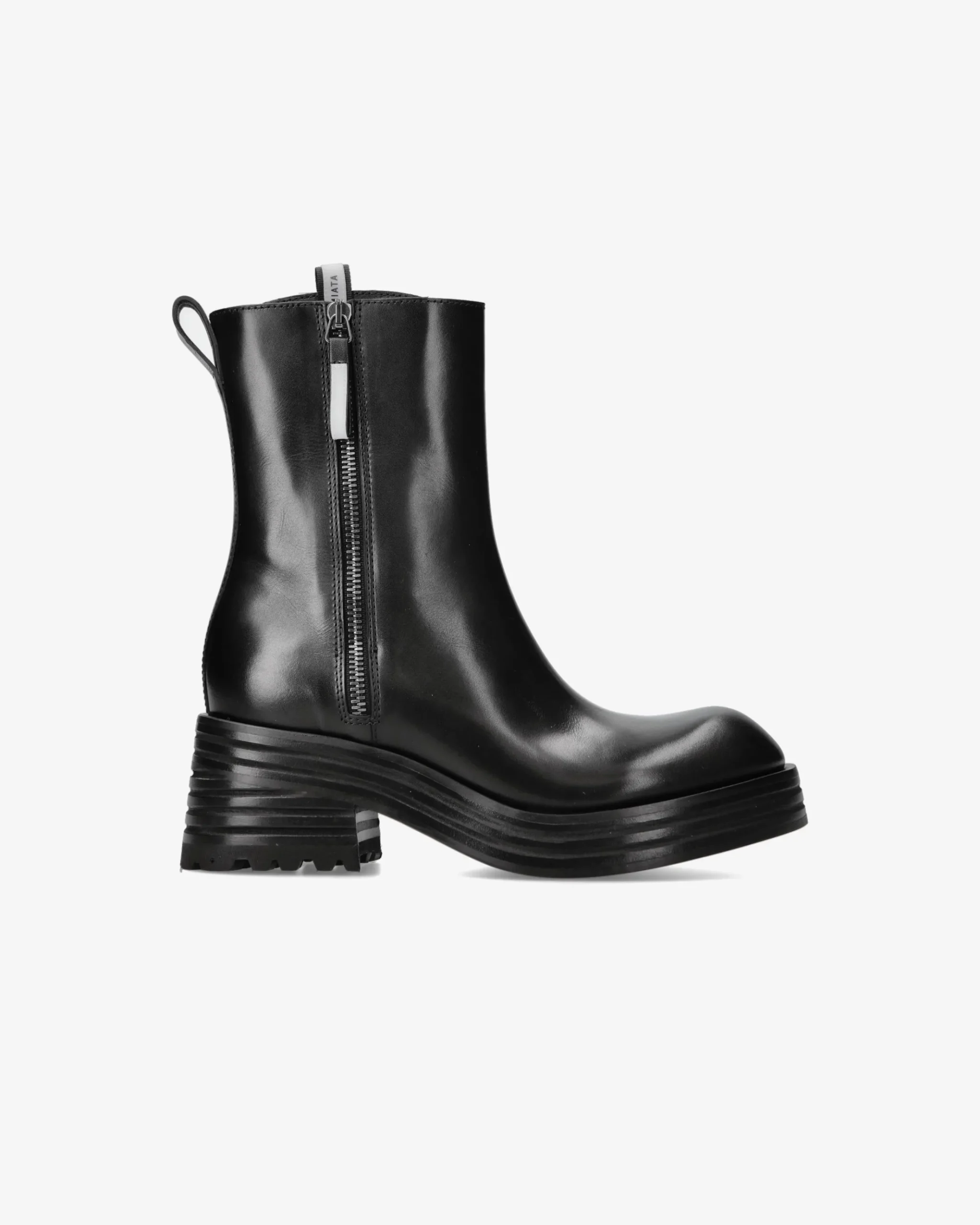 Premiata Stivaletti Heidi in pelle ranch nero>Donna Stivali E Stivaletti