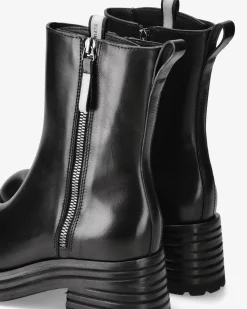 Premiata Stivaletti Heidi in pelle ranch nero>Donna Stivali E Stivaletti