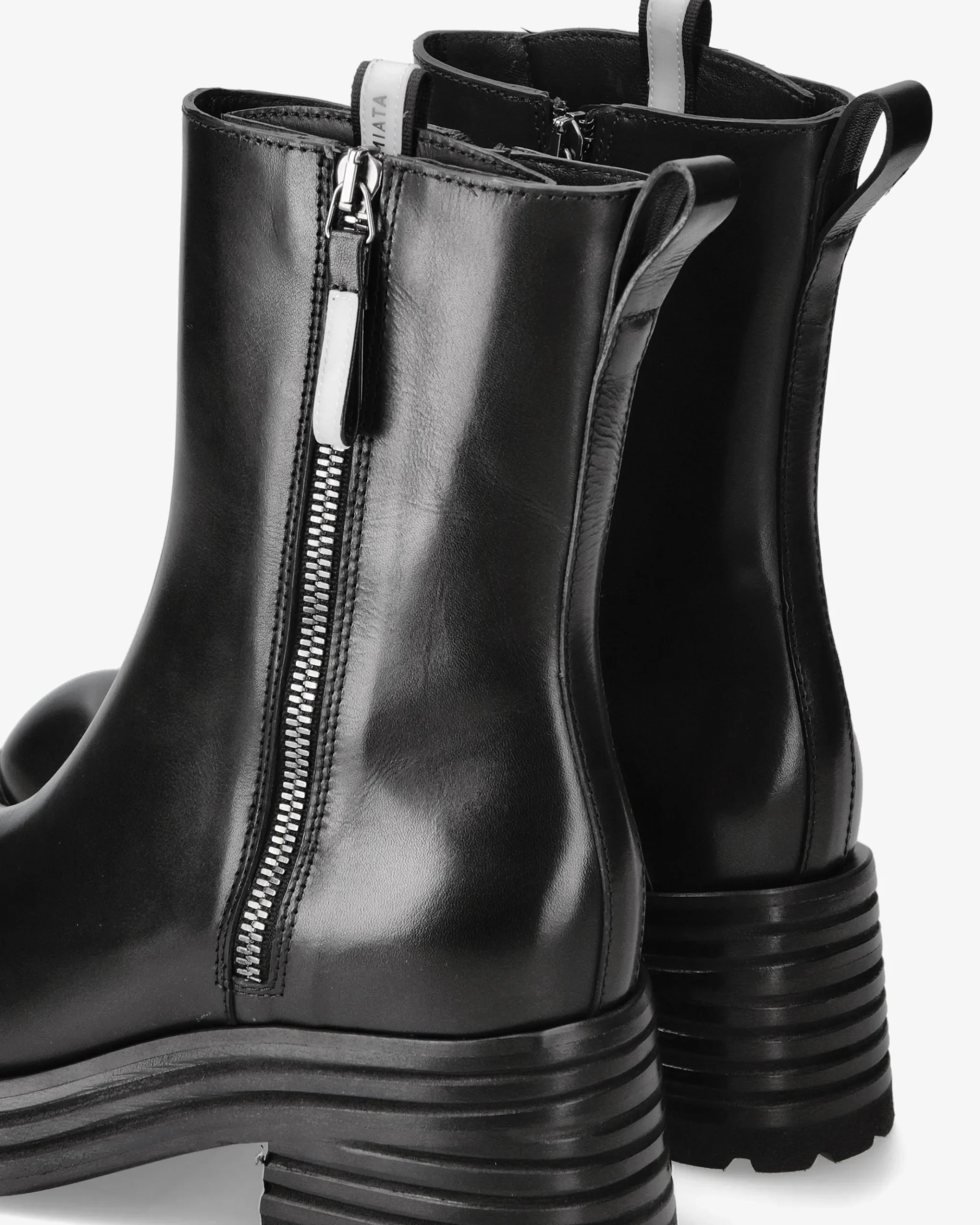 Premiata Stivaletti Heidi in pelle ranch nero>Donna Stivali E Stivaletti