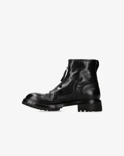 Premiata Stivaletti in cordovan nero>Uomo Stivali