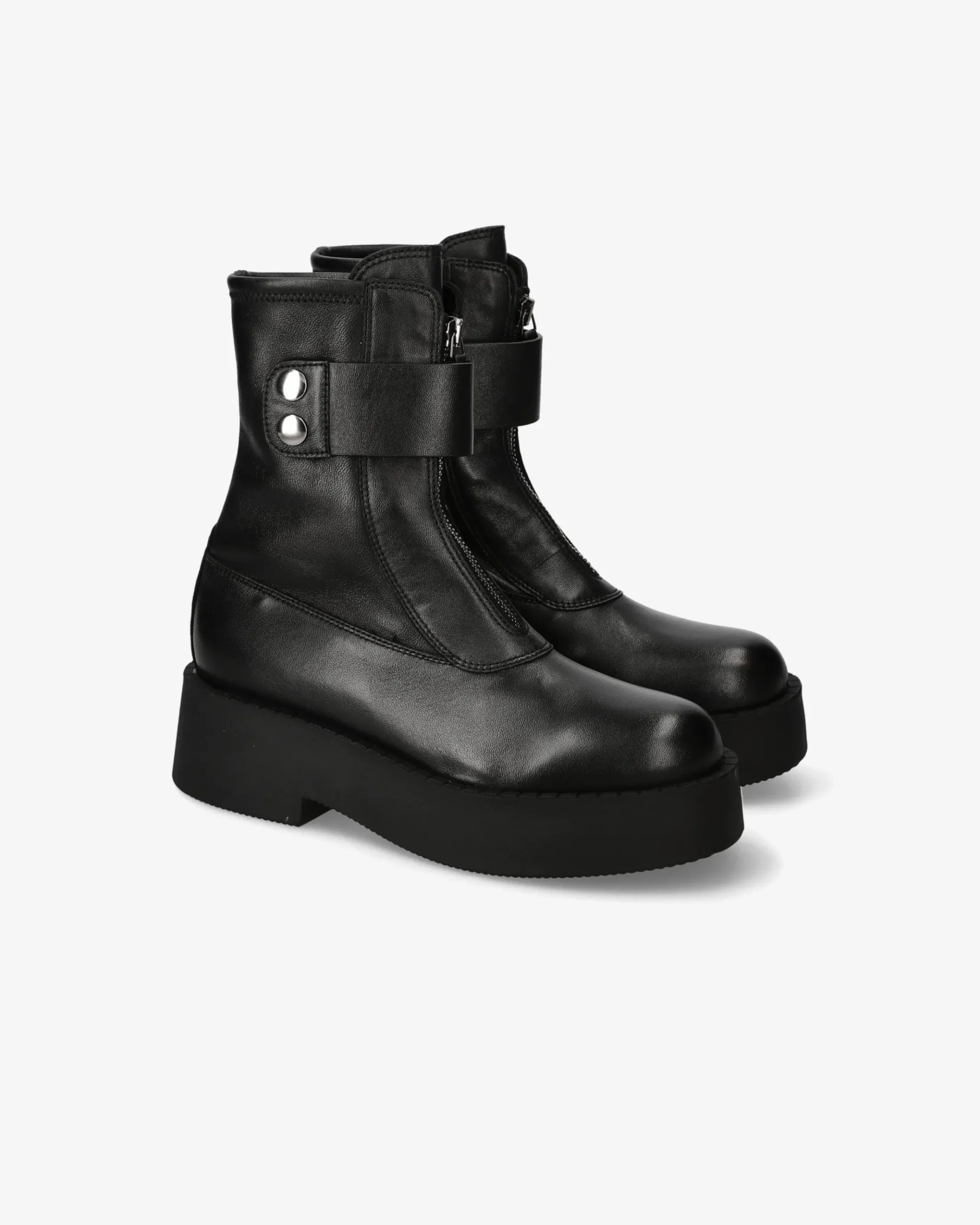 Premiata Stivaletti in Nappa nappa nero>Donna Stivali E Stivaletti