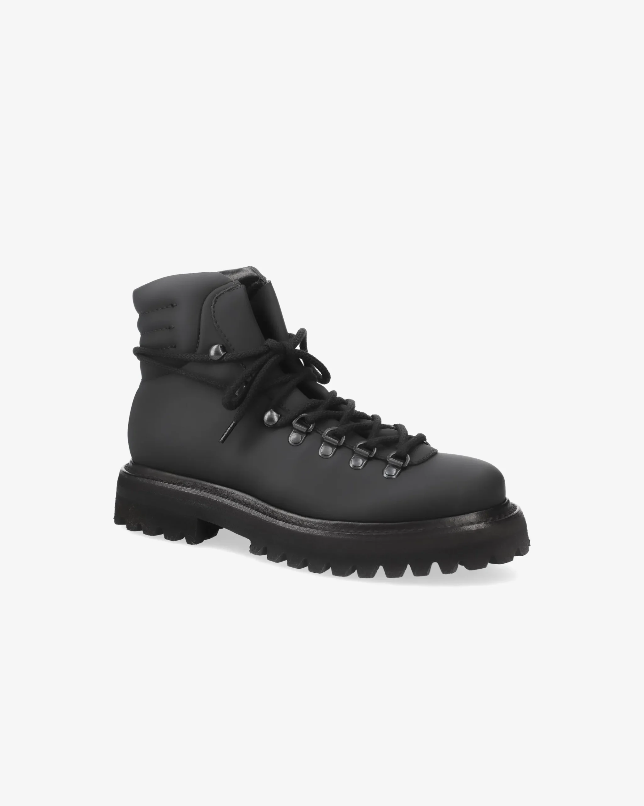 Premiata Stivaletti Jake in gommato nero>Donna Stivali E Stivaletti