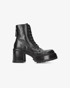 Premiata Stivaletti McQueen in vitello gaucho nero>Donna Stivali E Stivaletti