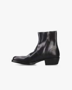 Premiata Stivaletti Min in pelle king nero>Uomo Stivali