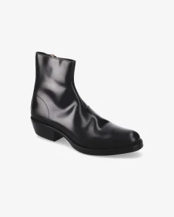 Premiata Stivaletti Min in pelle king nero>Uomo Stivali