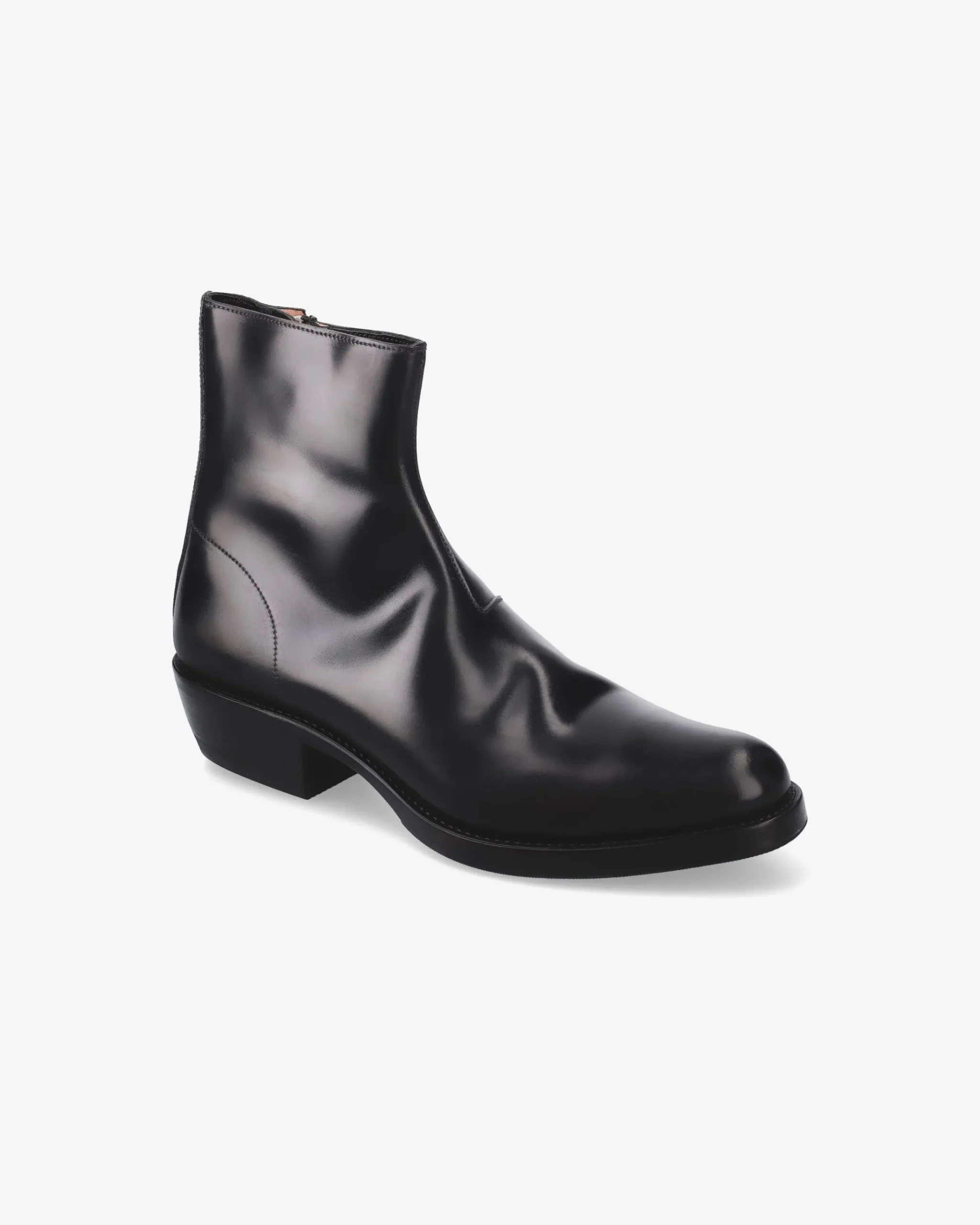 Premiata Stivaletti Min in pelle king nero>Uomo Stivali