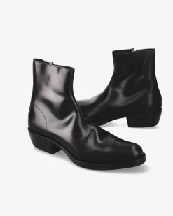 Premiata Stivaletti Min in pelle king nero>Uomo Stivali
