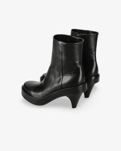 Premiata Stivaletto Rose in nappa nero>Donna Stivali E Stivaletti