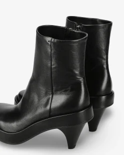 Premiata Stivaletto Rose in nappa nero>Donna Stivali E Stivaletti