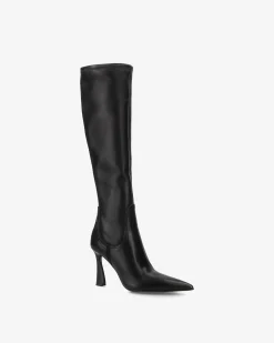 Premiata Stivali alti in nappa nappa nero>Donna Stivali E Stivaletti